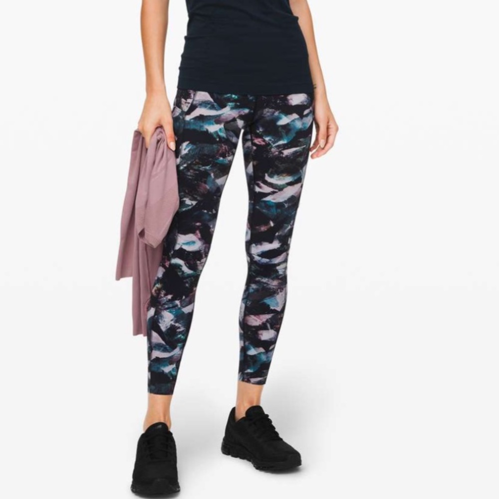 Lululemon Fast and Free Tight II 25" *Non-Reflective Nulux
